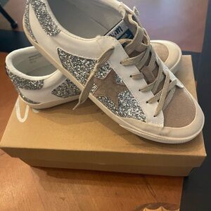 Women's Glitter Star Sneakers